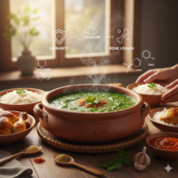 الملوخية كنز أخضر من الفوائد الطبية والصحية gemini generated image 7uuly87uuly87uul